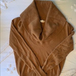 Jcrew 100% cashmere cowl neck sweater